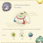 Erfrischender Balsam